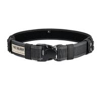 FREE SOLDIER Men's Belts Nylon Tactical Belts Adjustable Military Security Gear Belt Heavy Duty Waist Belts with Replaceable Quick Release Plastic Buckle for Airsoft Outdoor(Black)