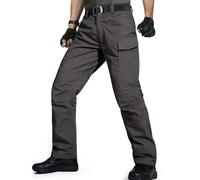 FREE SOLDIER Men's Qx Work Utility Pants, Charcoal Grey, 42