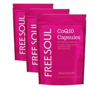 Free Soul CoQ10 Capsules 200mg | High Strength Ubiquinone CoQ10 Supplement | 6 Month Supply