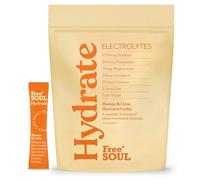 Free Soul Hydrate | Electrolyte Hydration Sachets with Sodium, Magnesium, Vitamin C, & More | Zero Sugar, Advanced Electrolyte Powder for Daily Use | Mango & Lime Flavour | 30 Sachets