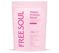Free Soul Vegan Protein Powder for Women | Pea & Hemp Isolate Protein | 20g Protein | Berry Flavour | Gluten & Soy Free | Added Nutrients | Plant-Based Shake | 600g