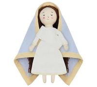 free-space Jesus Plush Doll Christ Religious Figure Toys for Boy Girl Christening Gift (Virgin Mary)