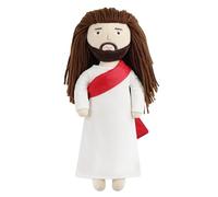 free-space Jesus Plush Doll Guardian Angel Stuffed Baptism plush Toy Gifts for Kids for Christening Religious Easter (Jesus)