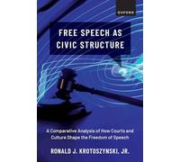 Free Speech as Civic Structure: A Comparative Analysis of How Courts and Culture Shape the Freedom of Speech