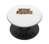 FREE SPEECH England, UK, Australia, US Constitution, Freedom PopSockets Adhesive PopGrip