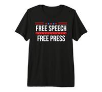 Free Speech Free Press Protect Freedom of Speech Resistance Premium T-Shirt