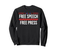 Free Speech Free Press Protect Freedom of Speech Resistance Sweatshirt