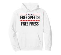 Free Speech Free Press Protest Freedom of Speech Resistance Pullover Hoodie