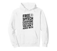 Free Speech is for Everyone Even If You Disagree Pullover Hoodie