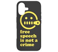 Free Speech Is Not a Crime Freedom of Speech Case for iPhone 17