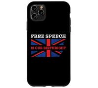 Free Speech is Our Birthright - Anti-Woke Conservative Quote Case for iPhone 11 Pro Max
