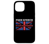 Free Speech is Our Birthright - Anti-Woke Conservative Quote Case for iPhone 15