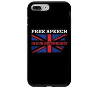 Free Speech is Our Birthright - Anti-Woke Conservative Quote Case for iPhone 7 Plus/8 Plus