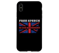 Free Speech is Our Birthright - Anti-Woke Conservative Quote Case for iPhone XS Max