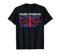 Free Speech is Our Birthright - Anti-Woke Conservative Quote T-Shirt