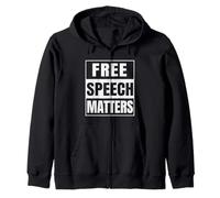 Free Speech Matters Zip Hoodie