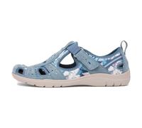 Free Spirit Cleveland Womens Blue Easy Fasten Shoe - Size 5 UK - Blue