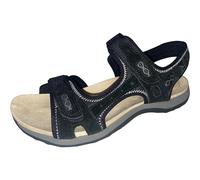 Free Spirit Frisco Womens Walking Sandals Black 6 UK