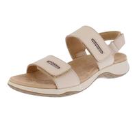 Free Spirit Grenada Women's Leather Slingback Open Toe Sandals with Cushioned Arch Support (Parchment, UK Footwear Size System, Adult, Women, Numeric, Medium, 5)