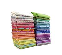Free Spirit True Colors 2020 Fat Quarter Bundle (39 Pieces) by Tula Pink for 18 x 21 inches (45.72 cm x 53.34 cm) Fabric cuts DIY Quilt Fabric