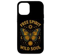 Free Spirit Wild Soul Butterfly Stars Moon Celestial Case for iPhone 12/12 Pro