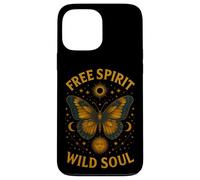 Free Spirit Wild Soul Butterfly Stars Moon Celestial Case for iPhone 13 Pro Max
