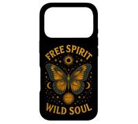 Free Spirit Wild Soul Butterfly Stars Moon Celestial Case for iPhone 17 Pro