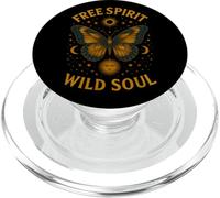 Free Spirit Wild Soul Butterfly Stars Moon Celestial PopSockets PopGrip for MagSafe