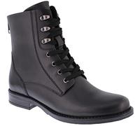 Free Spirit Women's Maya Black Leather Ankle Boots UK 6