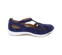 Free Spirit Womens Paige Suede Shoes (Navy, UK Footwear Size System, Adult, Women, Numeric, Medium, 5)