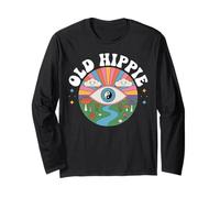 Free Spirits and Flower Souls Old Hippie Retro Long Sleeve T-Shirt