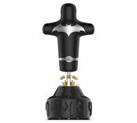 Free Standing 6ft Boxing Punch Bag Target Heavy Duty Sparring & MMA Fitness Boxing Kick Gym Training Punching Bag Stand with Suction Cup Base (Black) (Human Punch Bag, 6ft)