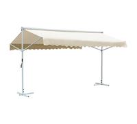 Free Standing Awning 600x300 cm Cream