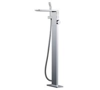 Free Standing Bath Mixer Taps Waterfall Bath Shower Mixer Tap Single Lever for Bathroom, Chrome Hopeful Interesting