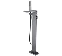 Free Standing Bath Mixer Taps Waterfall Bath Shower Mixer Tap Single Lever for Bathroom, Chrome Hopeful Interesting