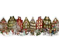Free-Standing Christmas Street Advent Calendar