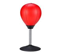 Free Standing Punch Bag Suction Cup Boxing Vent Ball Desktop Punching Bag Mini Punch Sports Fitness Speed Balls Stand(01)
