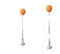 Free Standing Reaction Bag - Adjustable Height Boxing Reflex Speed Punching Bag with Spring Base for MMA, Boxing, Kickboxing & Hand-Eye Coordination Training