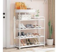 Free-Standing Shoe Rack, Simple Entryway nizer, Multi-Tier Shoe Storage Shelf for Bedroom, Living Room, Balcony - High Capacity & Stylish Design