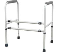 Free Standing Toilet Frame - Adjustable Height and Width - 190kg Weight Limit
