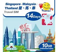 Free Test 150MB 1Day in UK | Happy Singapore/Malaysia/Thailand 14 Days Unlimited Data Sim Card | 10GB of 5G High-Speed Data Then 128kbps | No Registration | Easy Activation