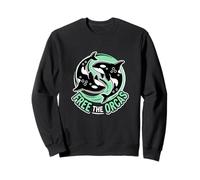 Free The Orcas Ocean Wildlife Advocate Sweatshirt