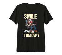 Free Therapy Clown - Humour for Psychologists Premium T-Shirt
