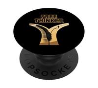 Free Thinker Nonconformity Independent Mindset Forked Path PopSockets Adhesive PopGrip