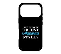 FREE THINKER. OR JUST AQUARIUS STYLE? Case for iPhone 17 Pro