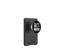 Free Throws or Pink Bows Niece Loves You Gender Reveal PopSockets PopWallet for MagSafe