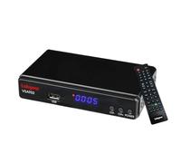 Free to Air Satellite Receiver Full HD DVB-S2 + USB Port Schedule HD Program Recorder, Labgear VSAT02 Compact TV Satellite Box with Remote Control