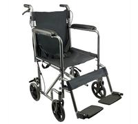 Free to Be Ultra Lightweight Folding Wheelchair Travel Transit 10.5kg | Attendant Brake Compact Quick Release Legs Folding backrest mobility equipment