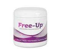 Free-Up-Professional Massage Cream, Fragrance-Free, Great Glide, Lubricity, Tissue Perception, Perfect for Physical Therapy, Massage Versatile, Non-Greasy, 16 Oz Jar