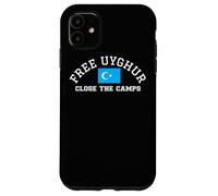 Free Uyghur Flag Turkic Uyghurs Close The Camps Xinjiang Case for iPhone 11